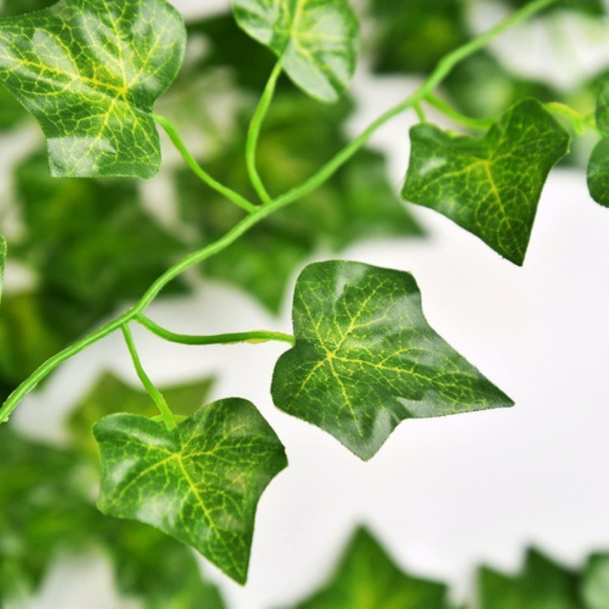 4 Tiras  de 100cm de Plantas Artificiales Hiedra Colgantes