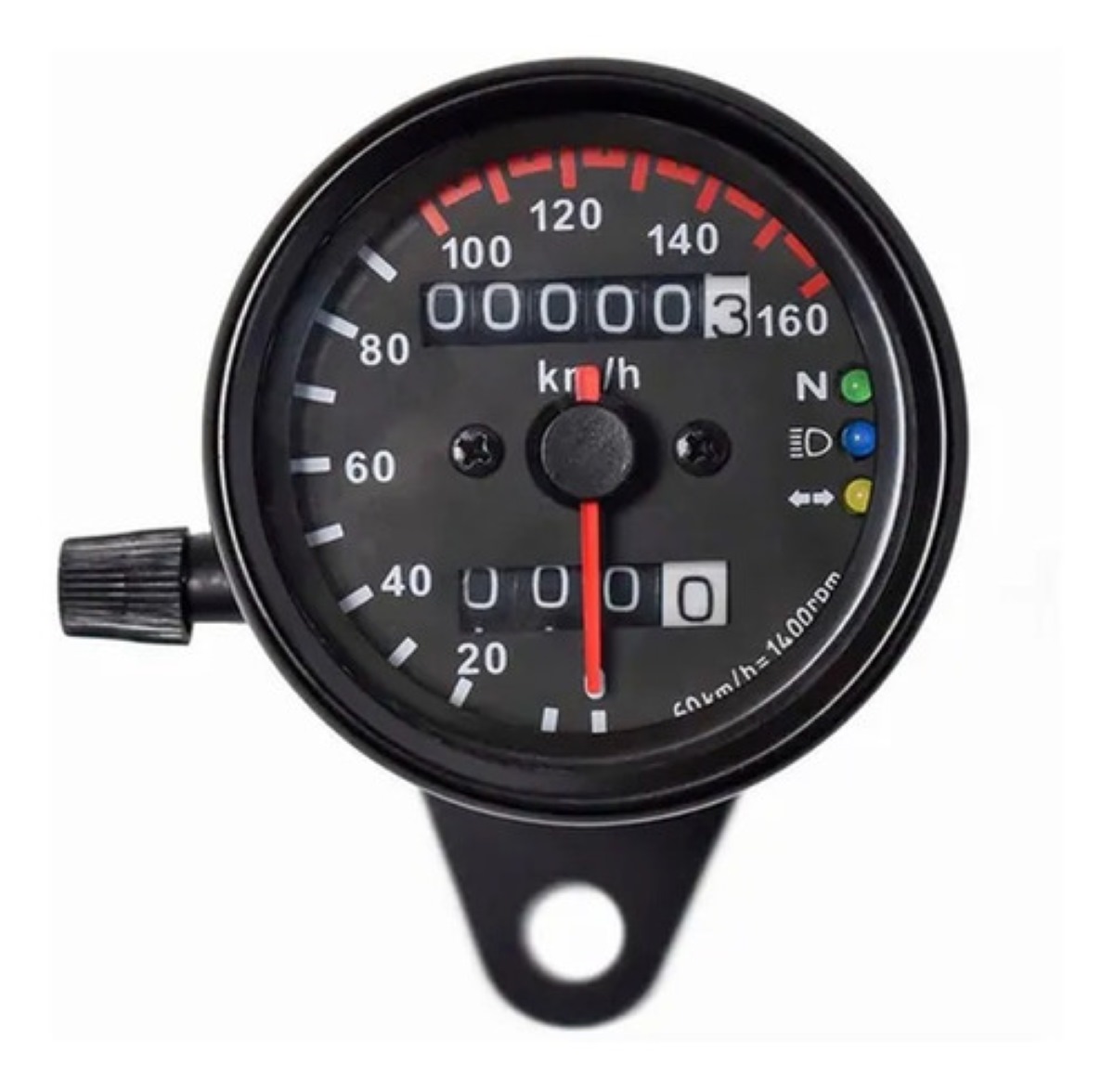 Velocímetro Para Motocicleta De Carreras Universal Con Led