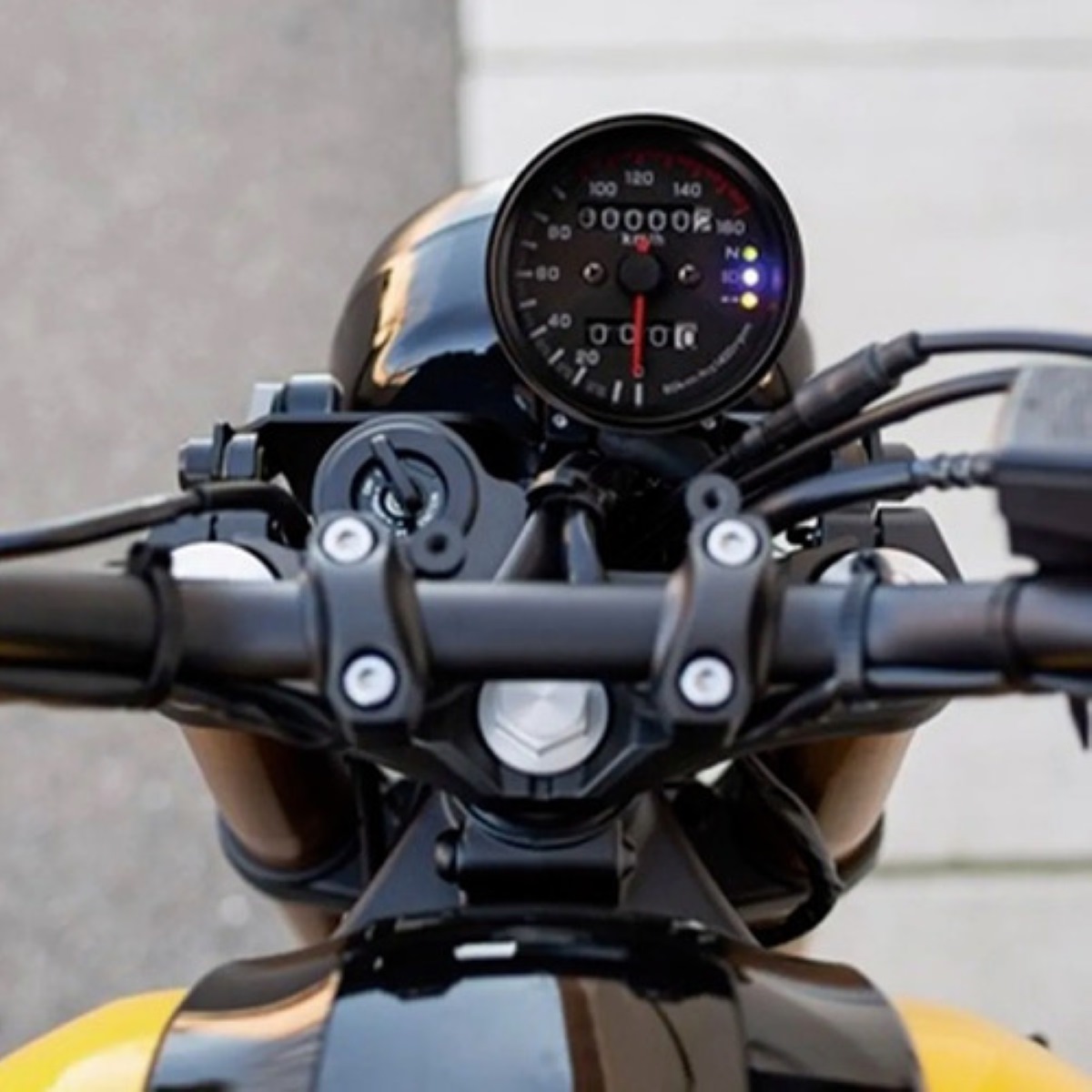 Velocímetro Universal Malubero Para Motocicleta De Carreras