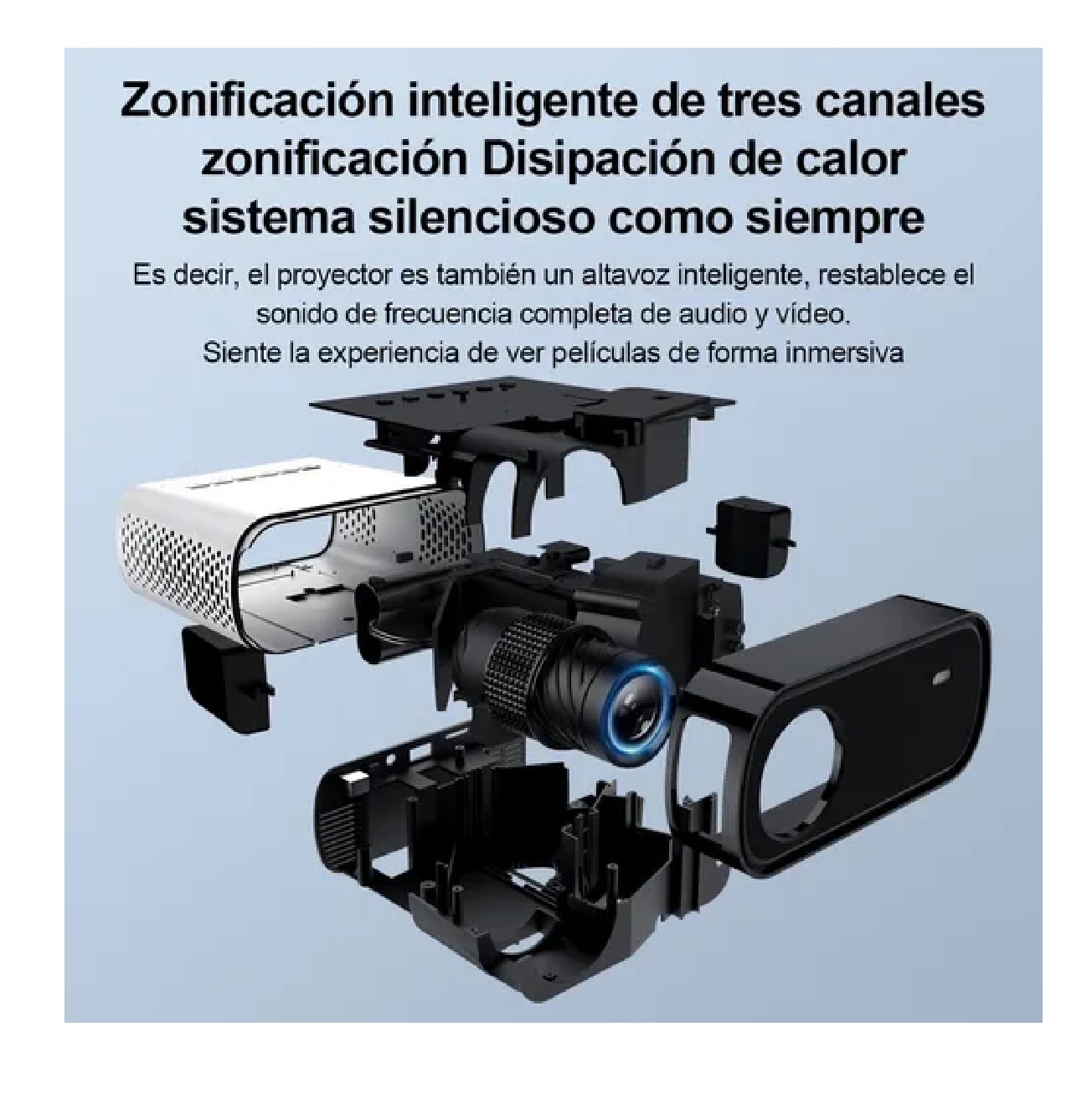 Mini Proyector Portatil Led Wifi 1080p Full Hd