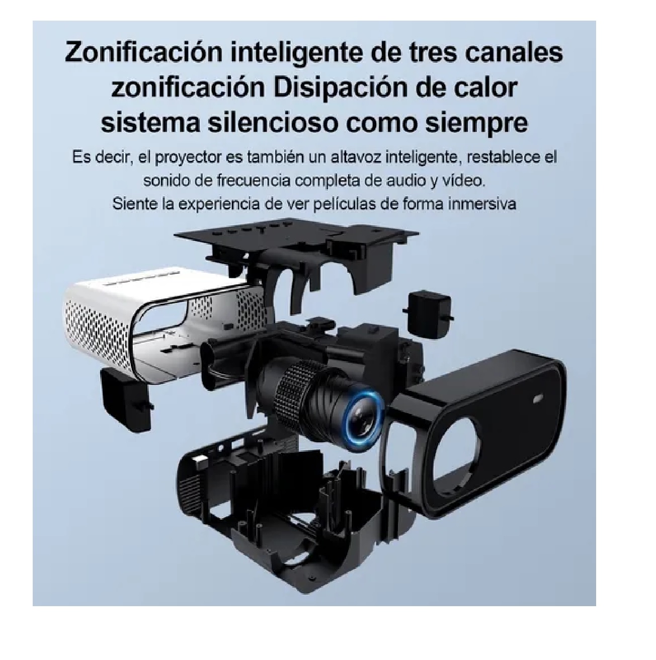 Mini Proyector Portatil Led Wifi 1080p Full Hd 5500lm Hdmi