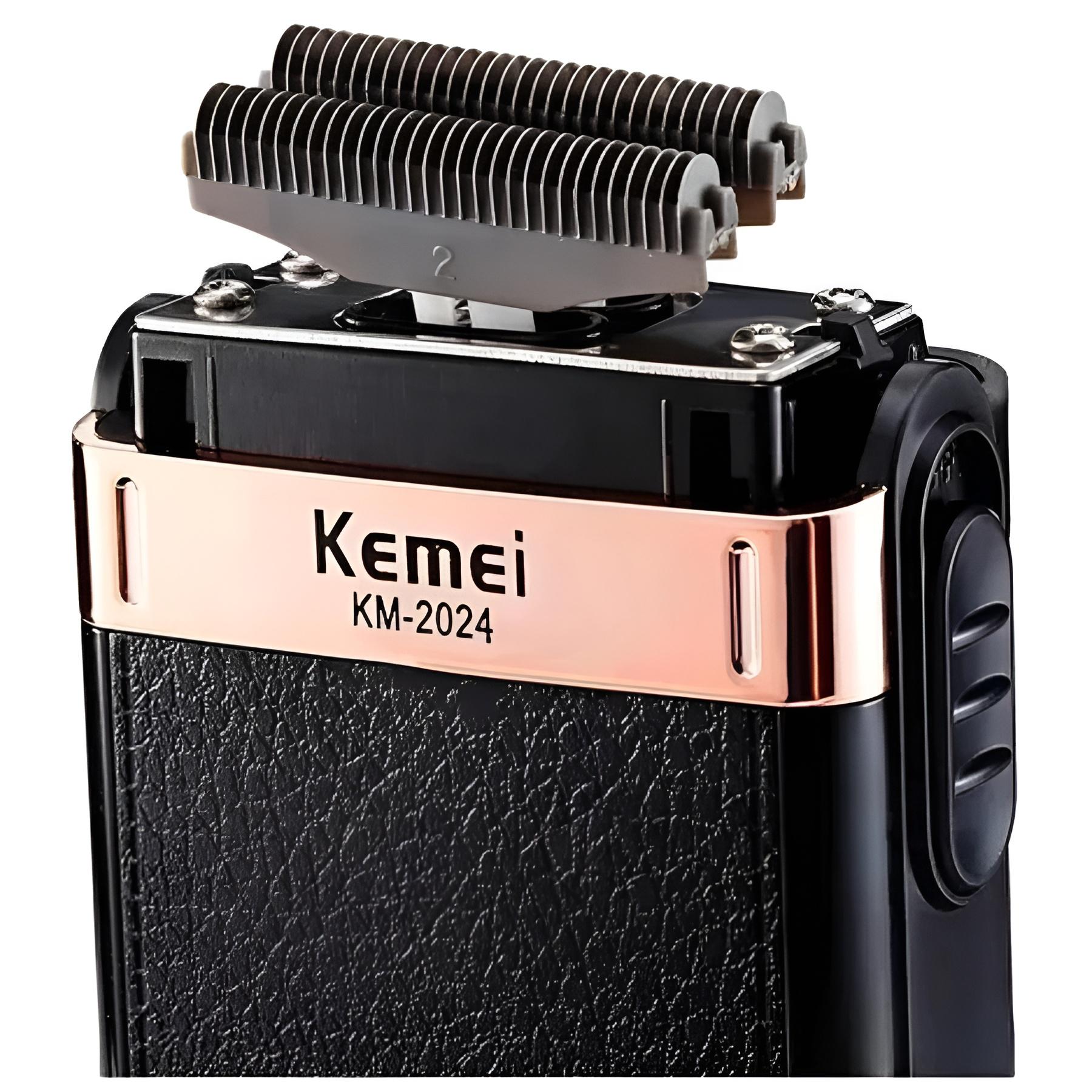 Rasuradora Kemei KM-2024 negra 100V/240V
