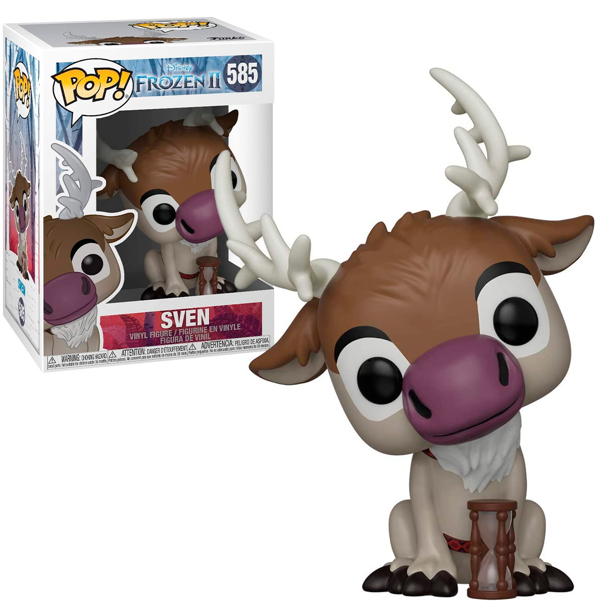 Funko Pop Sven #585 Reno Alce De Kristoff Frozen 2 Juguete Película Disney