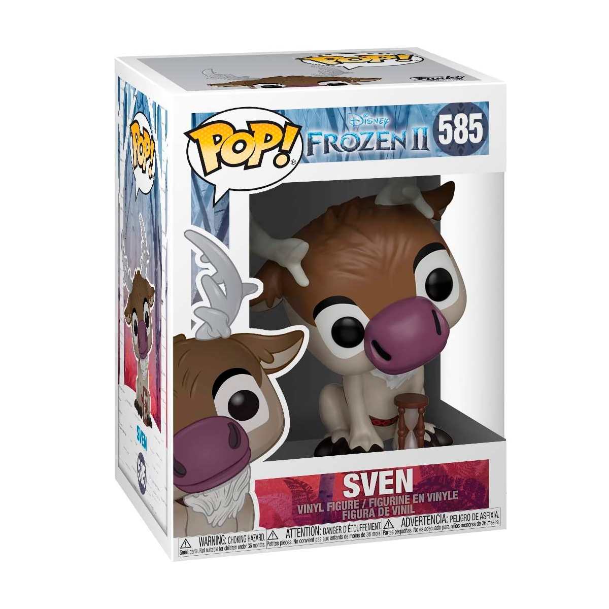 Funko Pop Sven #585 Reno Alce De Kristoff Frozen 2 Juguete Película Disney