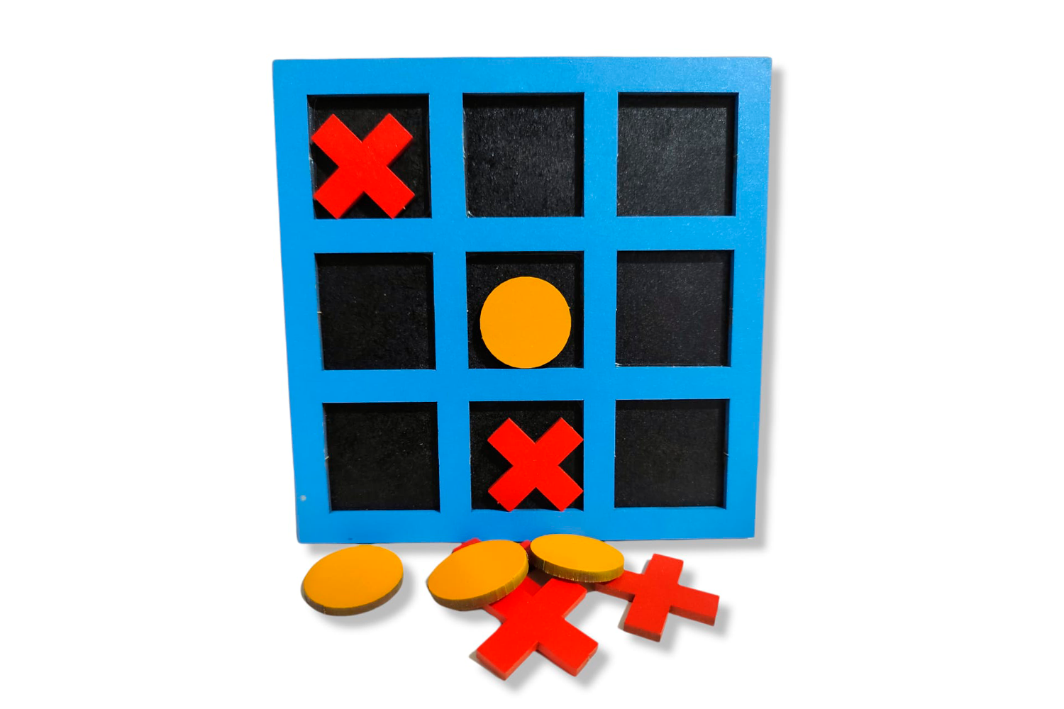 Juego de Mesa Gato Plano Corte Láser