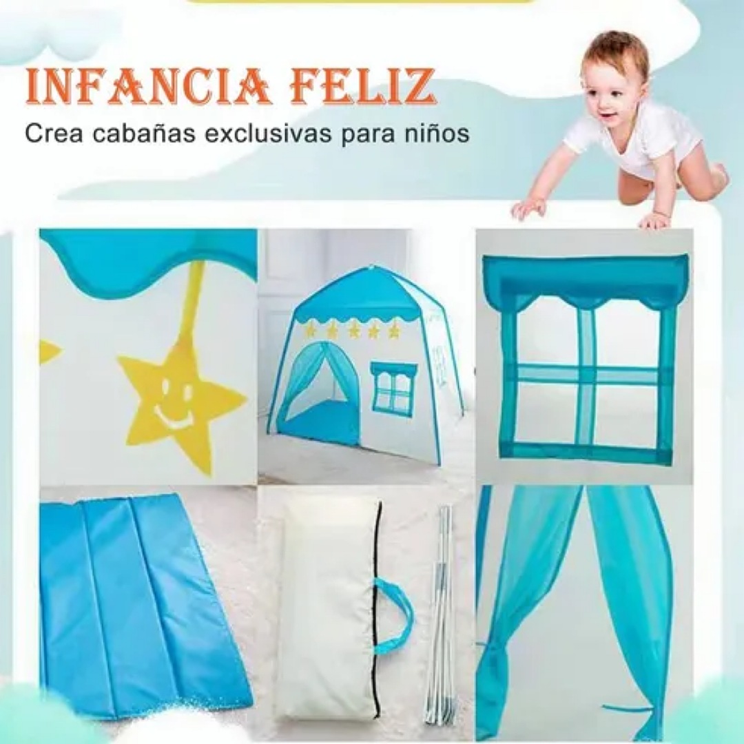 Casa De Campaña Para Niños Niñas Tienda Castillo Princesa