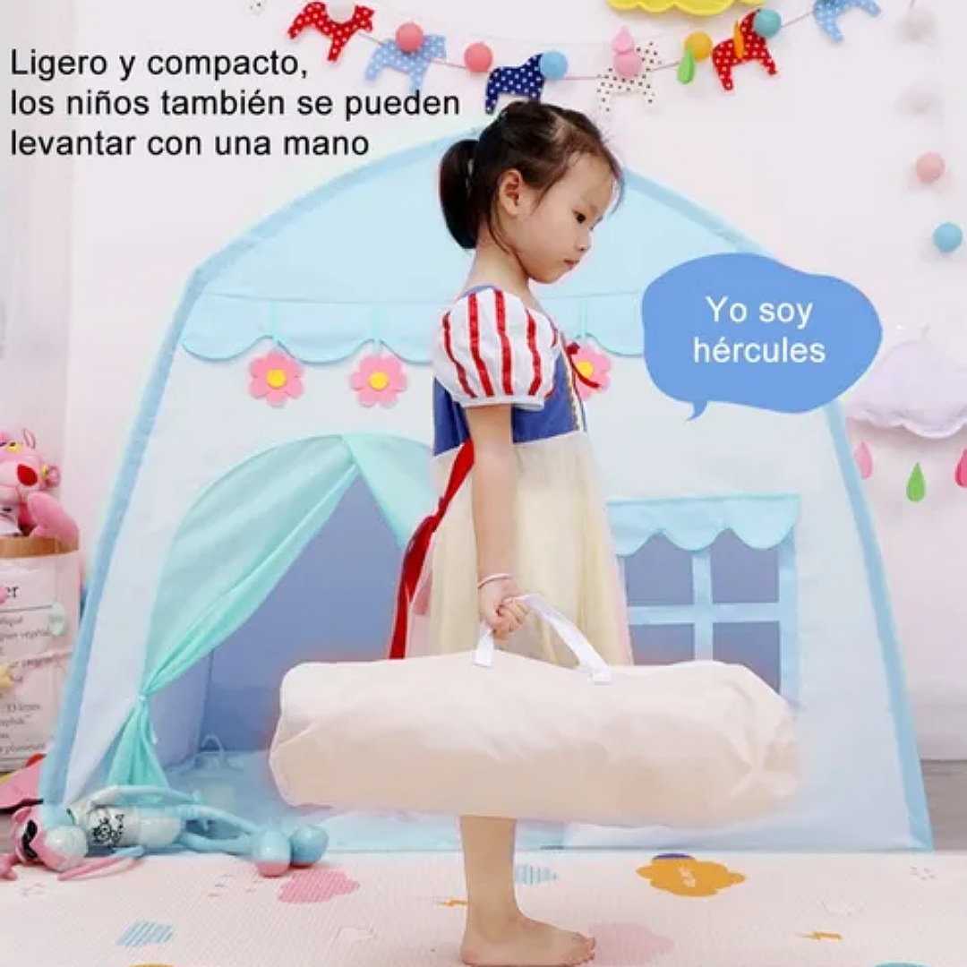 Casa De Campaña Para Niños Niñas Tienda Castillo Princesa