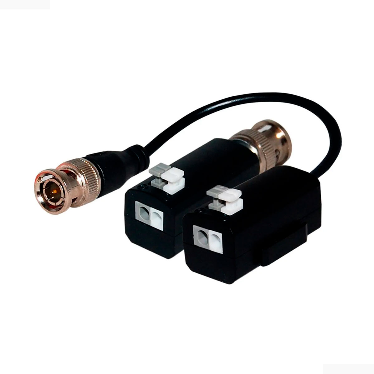 Par De Transceptores Balun 5mp 1CH Ahd/tvi/cvi Pushin FS-HDP4101C Folksafe