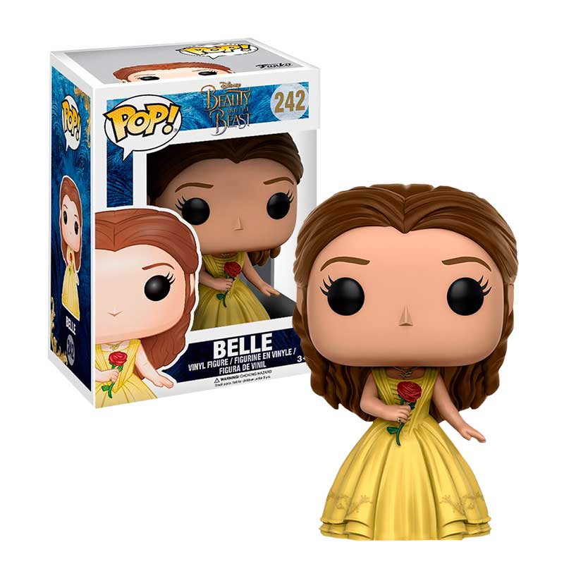 Funko Pop Bella #242 Belle Vestido Amarillo Beauty And The Beast Bestia Disney
