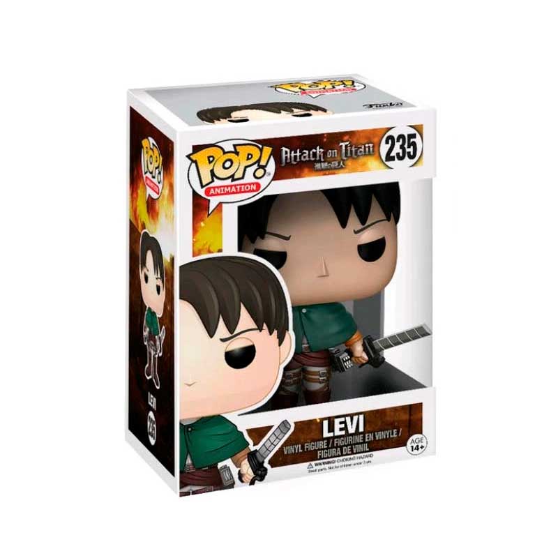 Funko Pop Levi Ackerman #235 Attack On Titan Anime Original