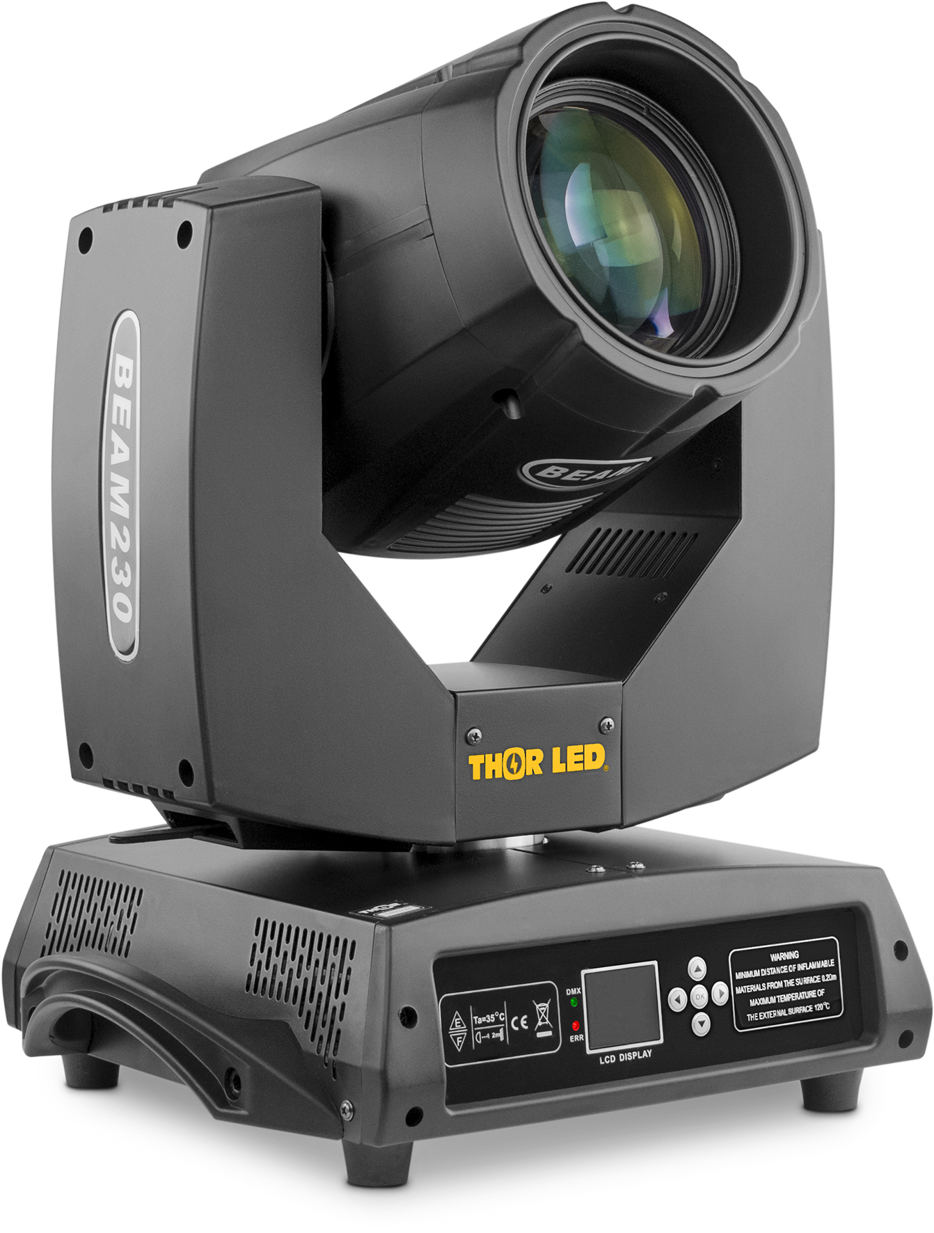 Juego De Cabezas Móvil THOR Canlu 7r + Case  330 W Dmx.