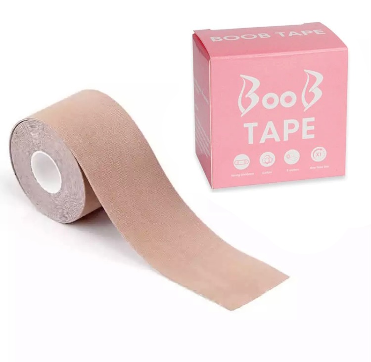 Cinta Adhesiva Para Pecho Levanta Busto Boob Tape Push Up