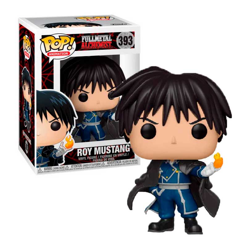 Funko Pop Coronel Roy Mustang #393 Fullmetal Alchemist Anime Original