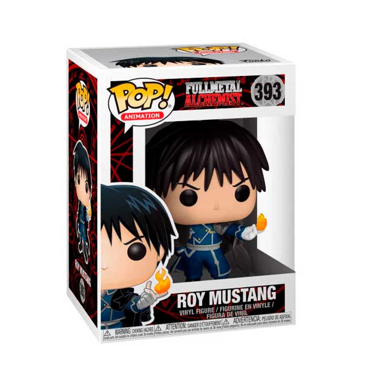 Funko Pop Coronel Roy Mustang #393 Fullmetal Alchemist Anime Original
