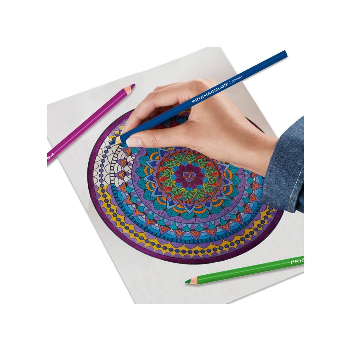 Lápices de Colores Prismacolor Junior Unipunta, Colores Intensos 24 piezas