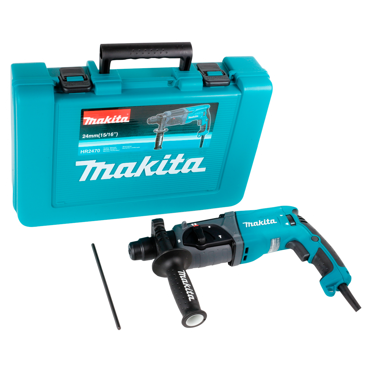 Rotomartillo Makita Hr2470 Sds Plus Con Estuche Rigido