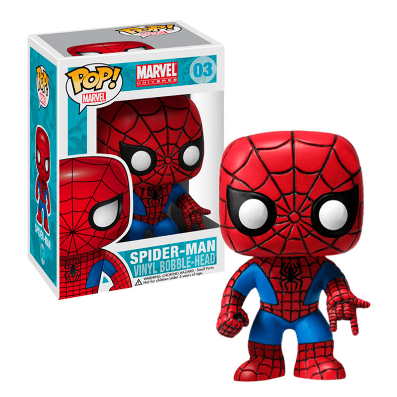 Funko Pop Spider Man #03 Clásico Marvel Comics Original