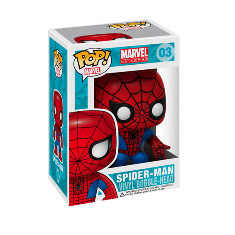 Funko Pop Spider Man #03 Clásico Marvel Comics Original