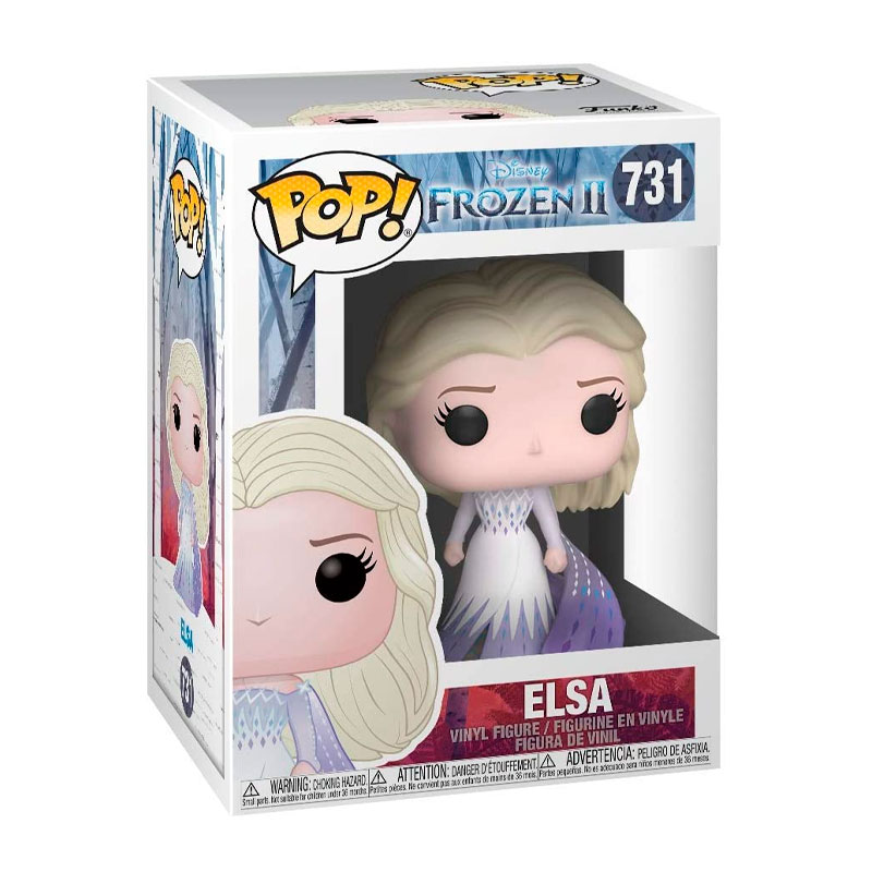 Funko Pop Elsa #731 Vestido Ahtohallan Frozen Juguete Pelicula Disney