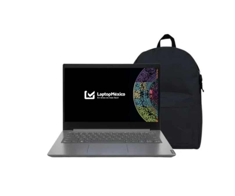 Laptop Lenovo V15-IGL Intel Celeron N4020 8GB 256GB Gris + Mochila