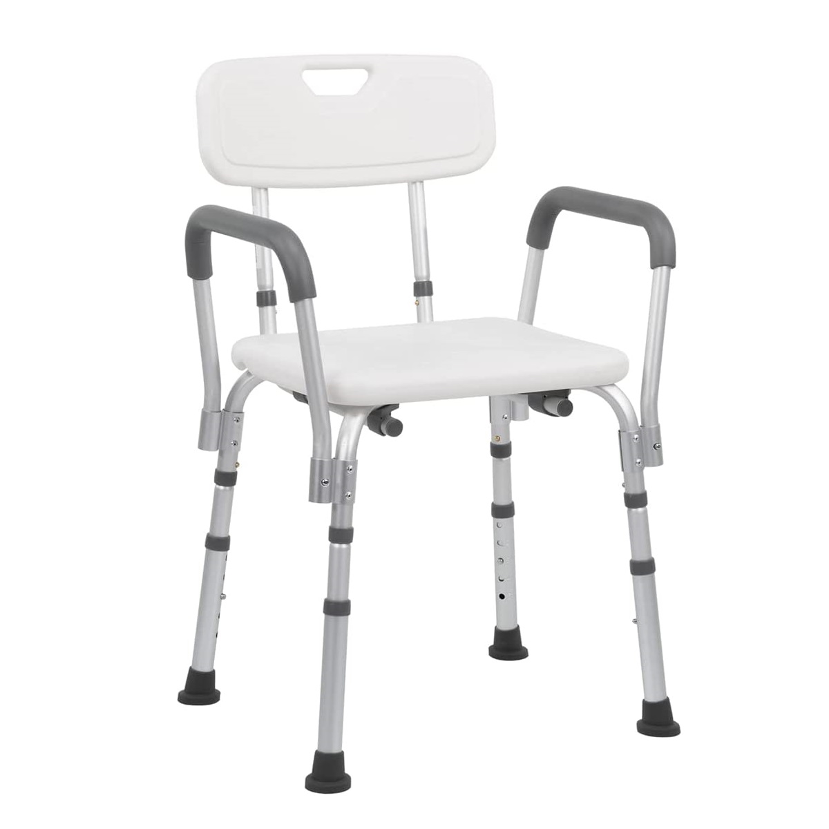 Silla Ducha Aluminio Banco Medical Store Ajustable Brazos Antiderrapante
