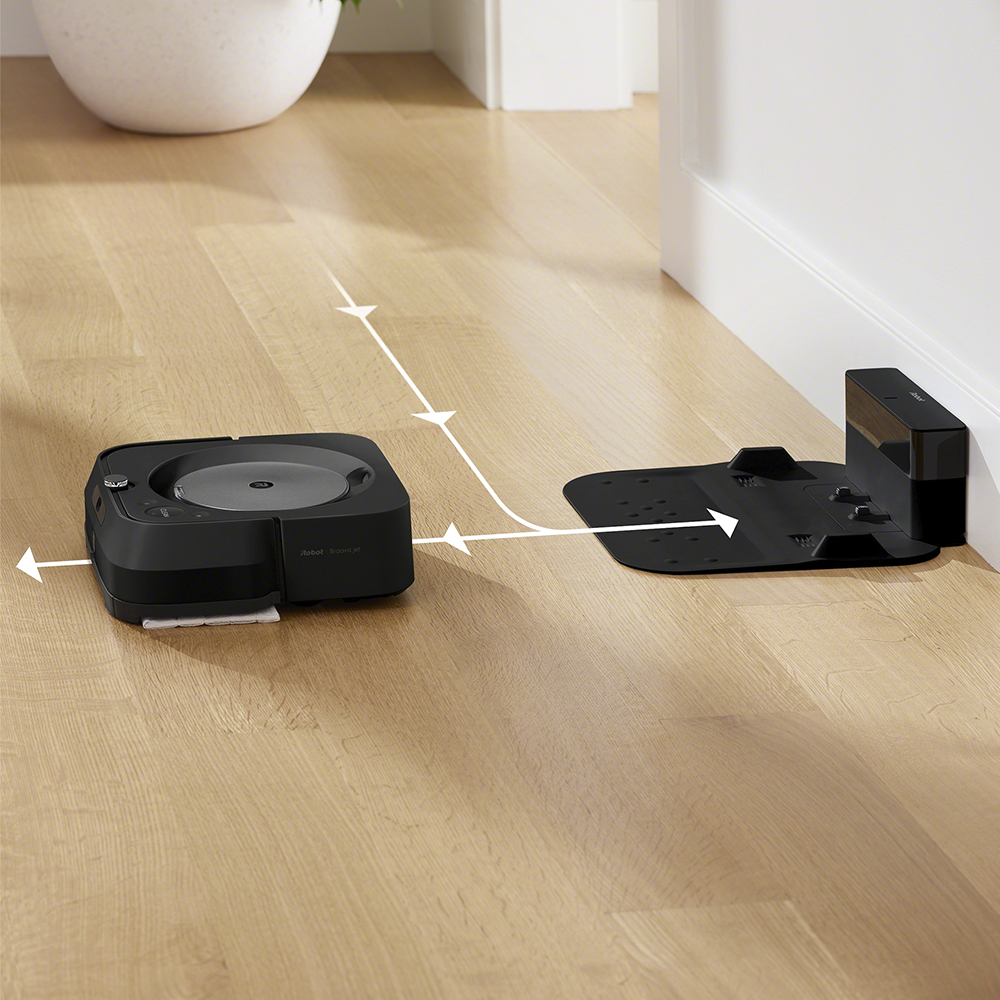 Robot Trapeador iRobot  Braava Jet m6 Graphite con Conexión Wi-Fi