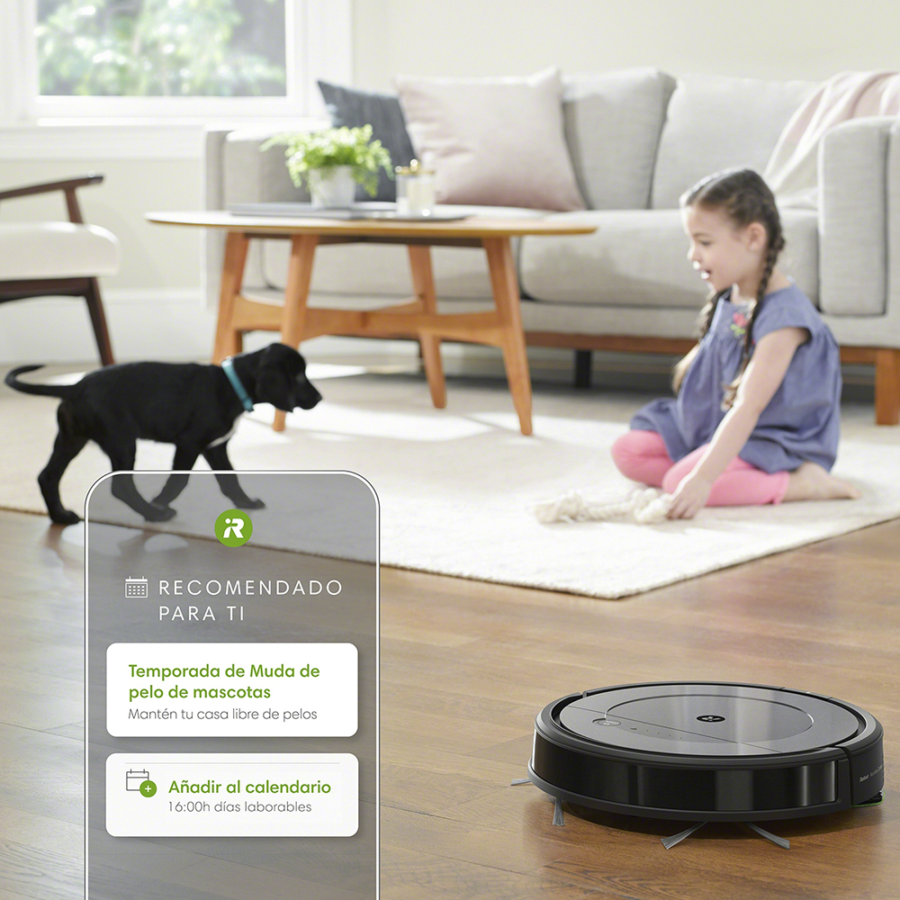 Robot Aspiradora y Trapeador iRobot Roomba Combo R 111 con conexion Wi Fi