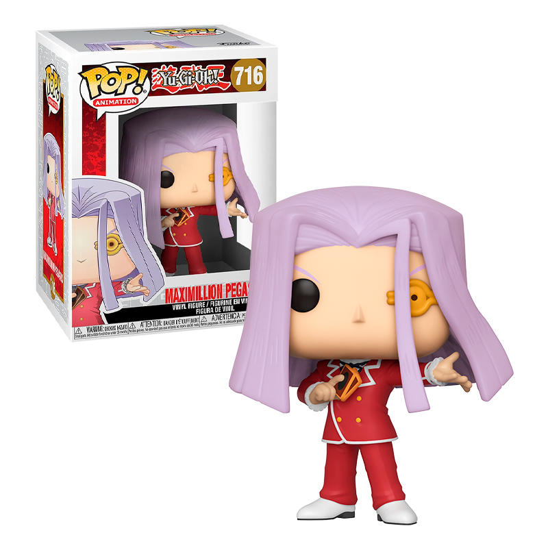 Funko Pop Maximillion Pegasus #716 J. Crawford Yu Gi Oh Anime Original