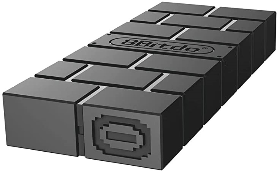 Adaptador USB 8BITDO Inalámbrico Negro Control Bluetooth Switch 