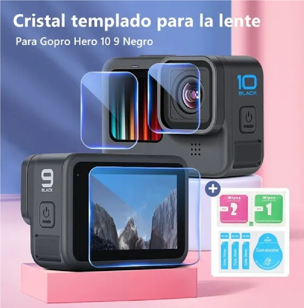 Kit De Accesorios  Para Gopro Hero 10 9 Black