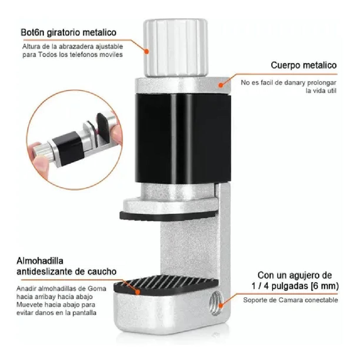 Kit Pinzas Sujetadora Para Pantalla Touch Celular Bk 174