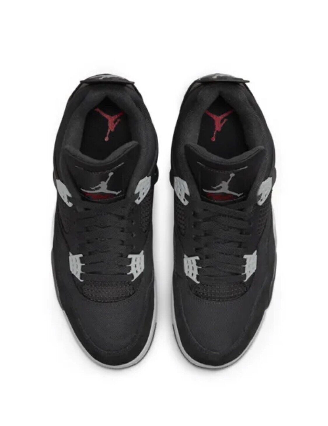Tenis Nike Air Jordan 4 Black Canvas 27cm