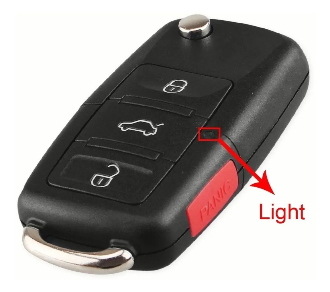 Carcasa Llave Control Para Vw B5 Jetta Golf Polo 3 Botones