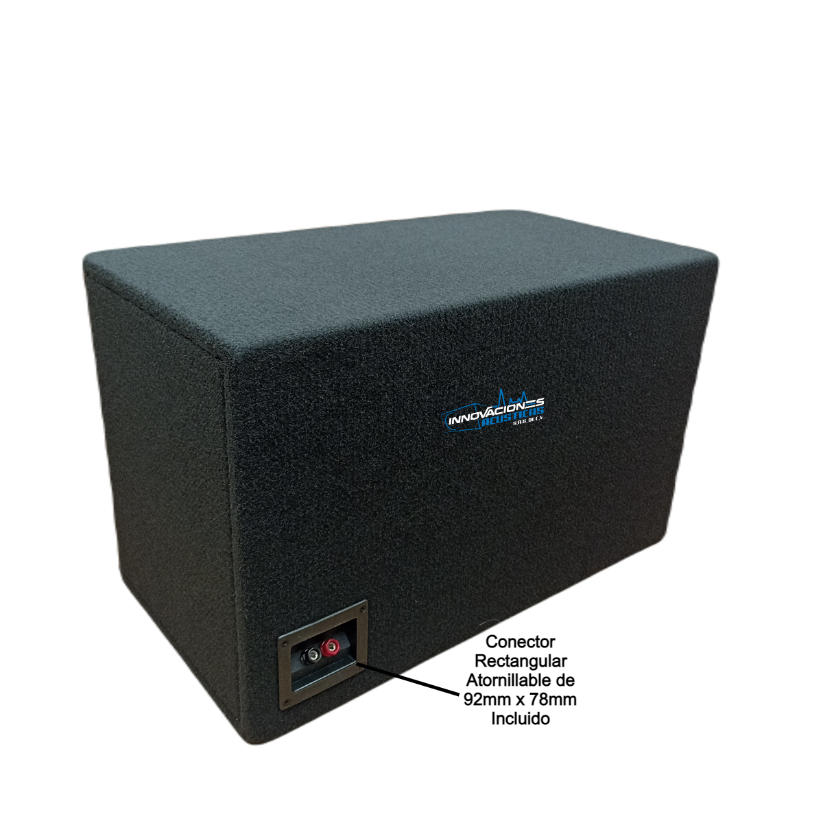 Cajon Para Un Woofer De 12 Pulgadas Ventilado Tipo Laberinto