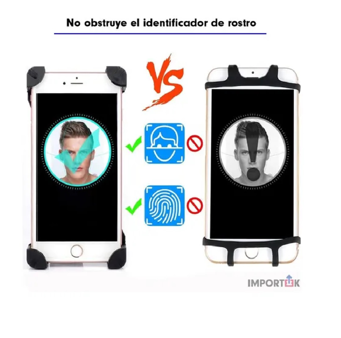 Soporte Abrazadera Porta Celular Cargador Usb Universal Moto