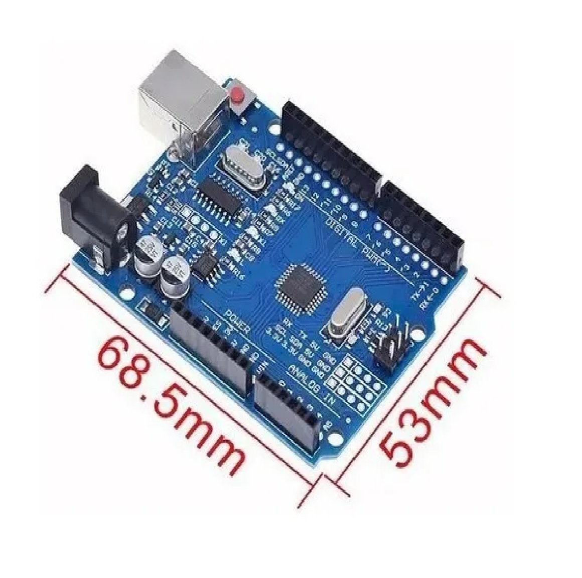 Tarjeta Uno R3 Smd Cable Usb Compatible Con Ide Arduino