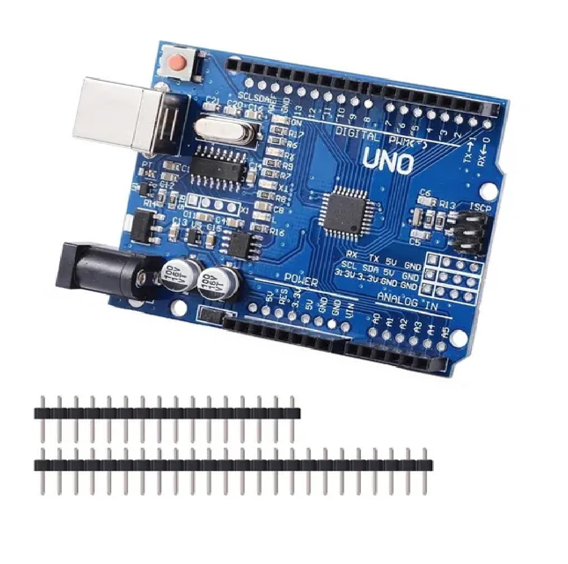 Tarjeta Uno R3 Smd Cable Usb Compatible Con Ide Arduino