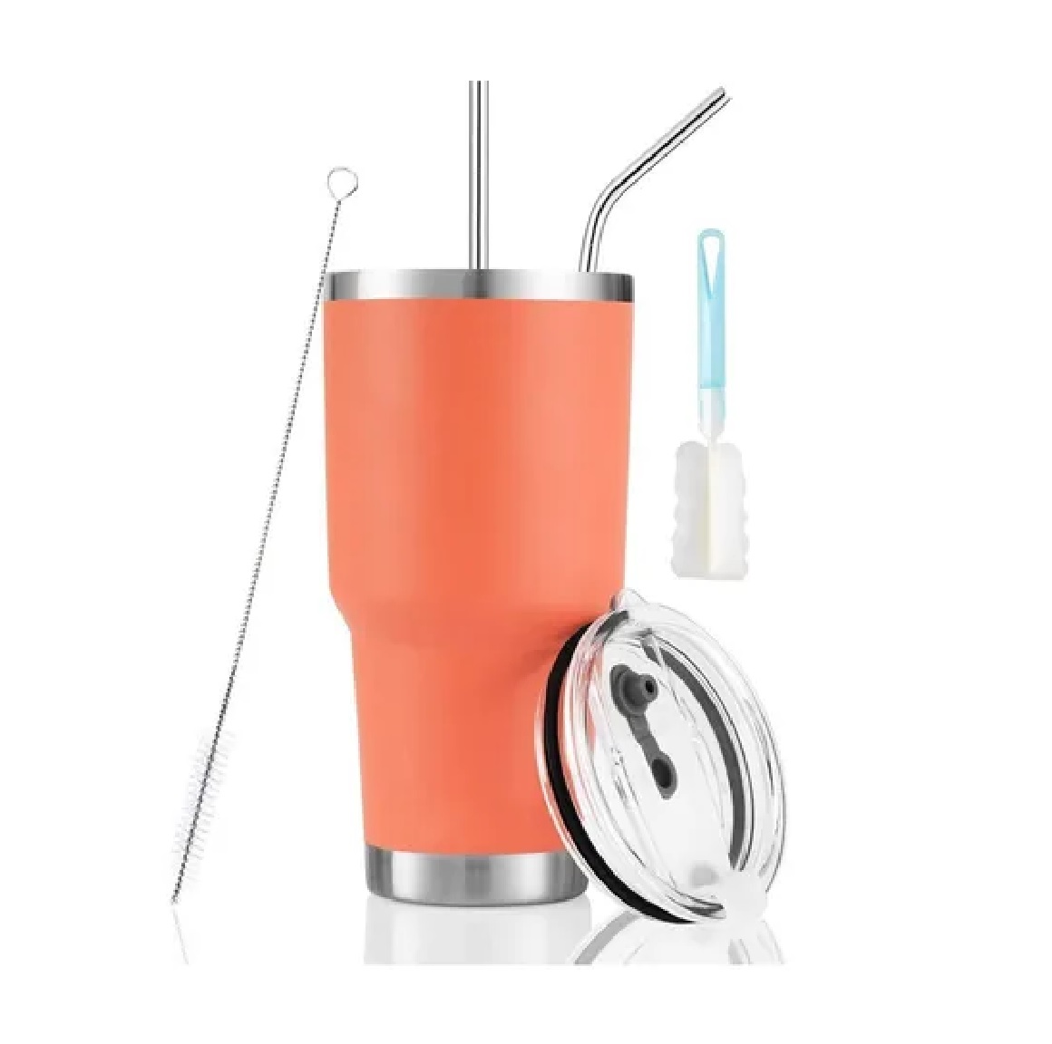 Taza Térmica De Acero Inoxidable De 30 Oz Naranja