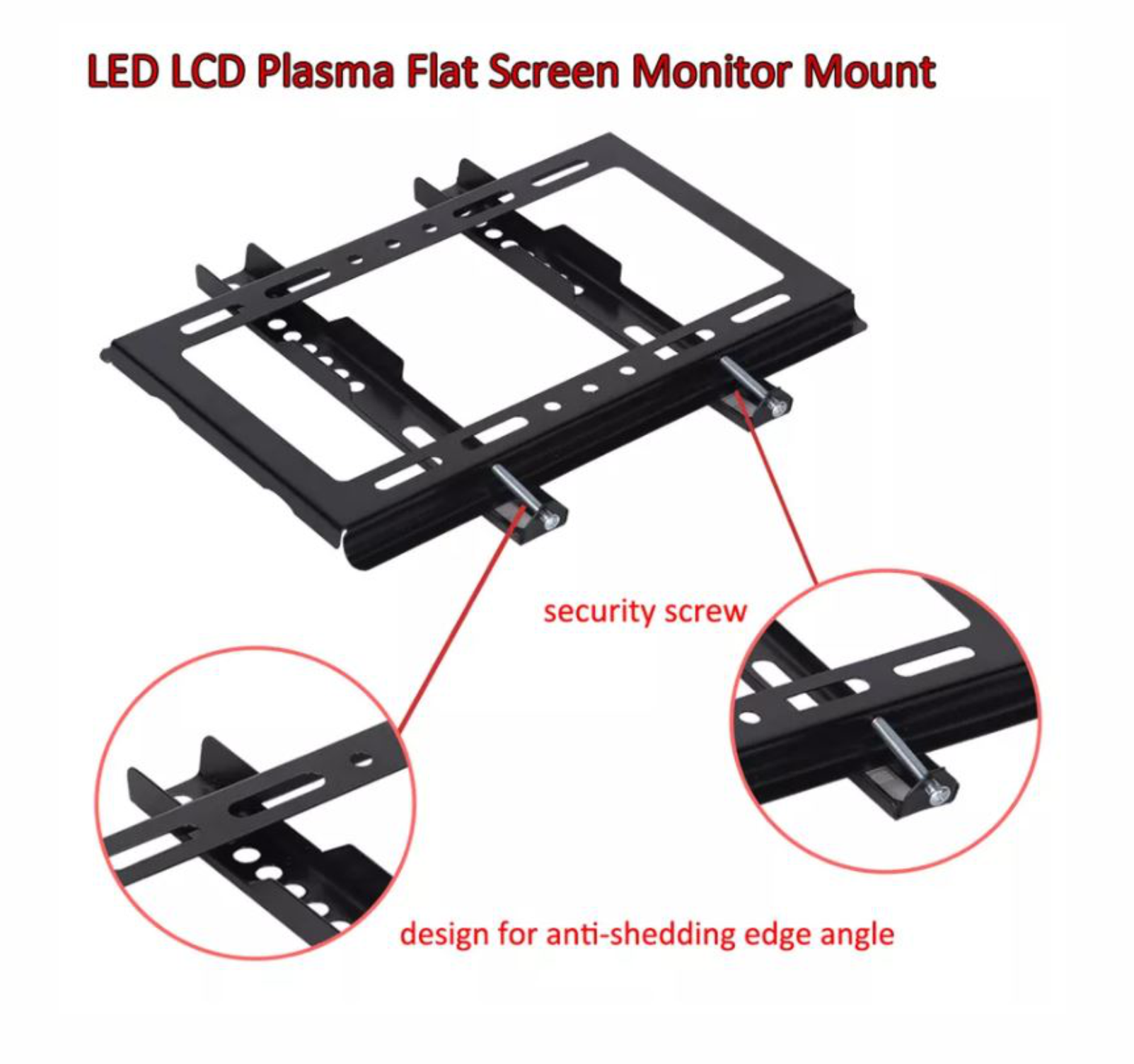 Soporte para tv Pantallas monitores 14 Pulgadas a 42 Pulgadas Universal ajustable material resistente