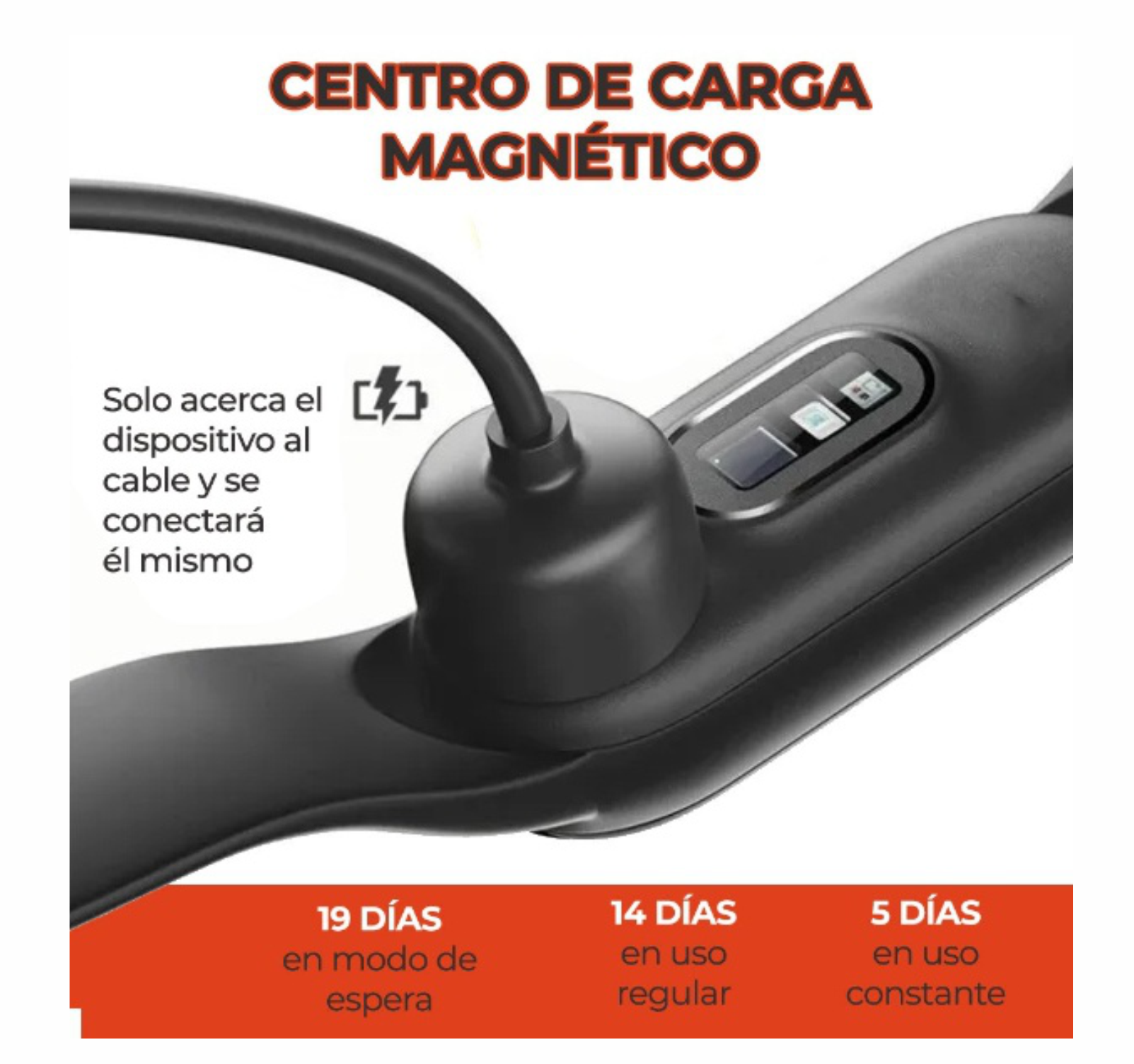 Smart Band Pulsera Inteligente Sensor De Ritmo Cardíaco reloj inteligente notificación de redes sociales modo deportivo NEGRO