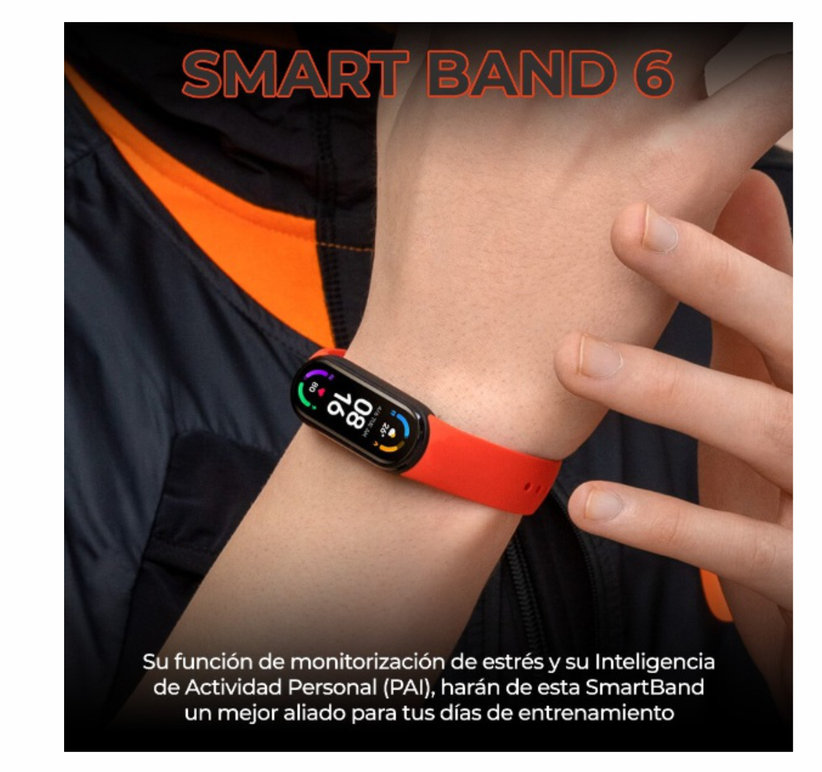 Ritmo Cardíaco Pulsera Medicion Actividad Smart Band Pulsera