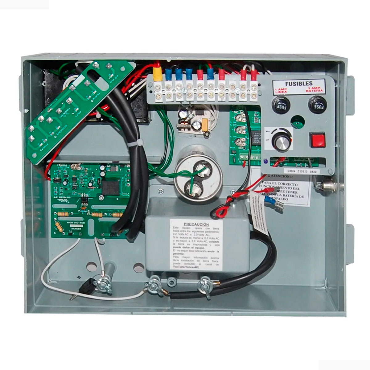 Energizador De Cerca 10000v Antiplantas Ey 10000 127 Af Yonusa