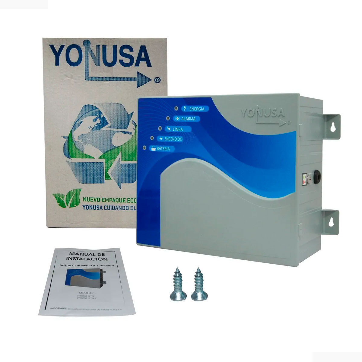 Energizador De Cerca 10000v Antiplantas Ey 10000 127 Af Yonusa