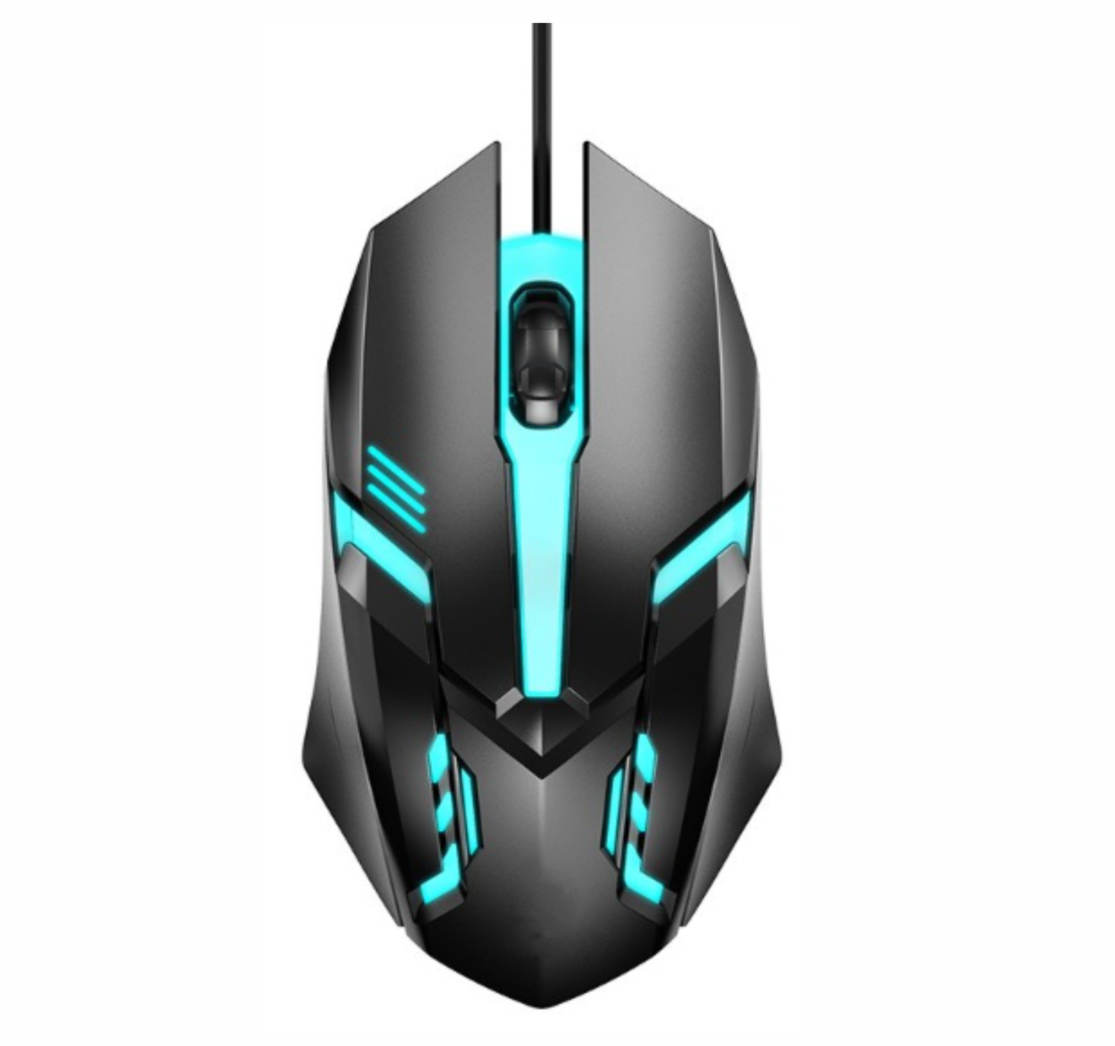 Mouse usb gamer ratón con Luz led diseño ergonomico sensor super sensible y estable universal RGB