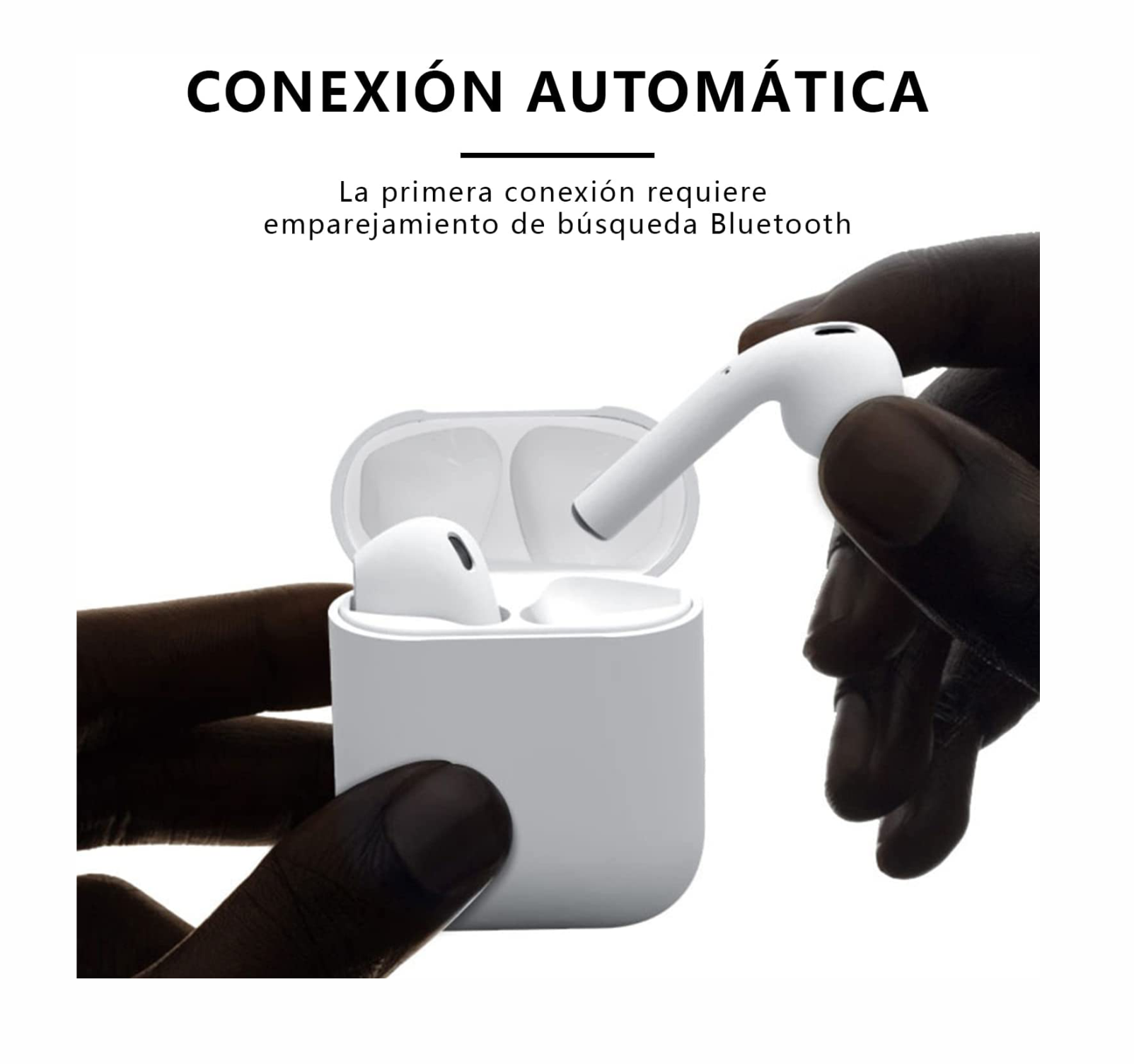 Audífonos inalámbricos bluetooth deportivos tipo airpods Bluetooth manos libres llamadas 