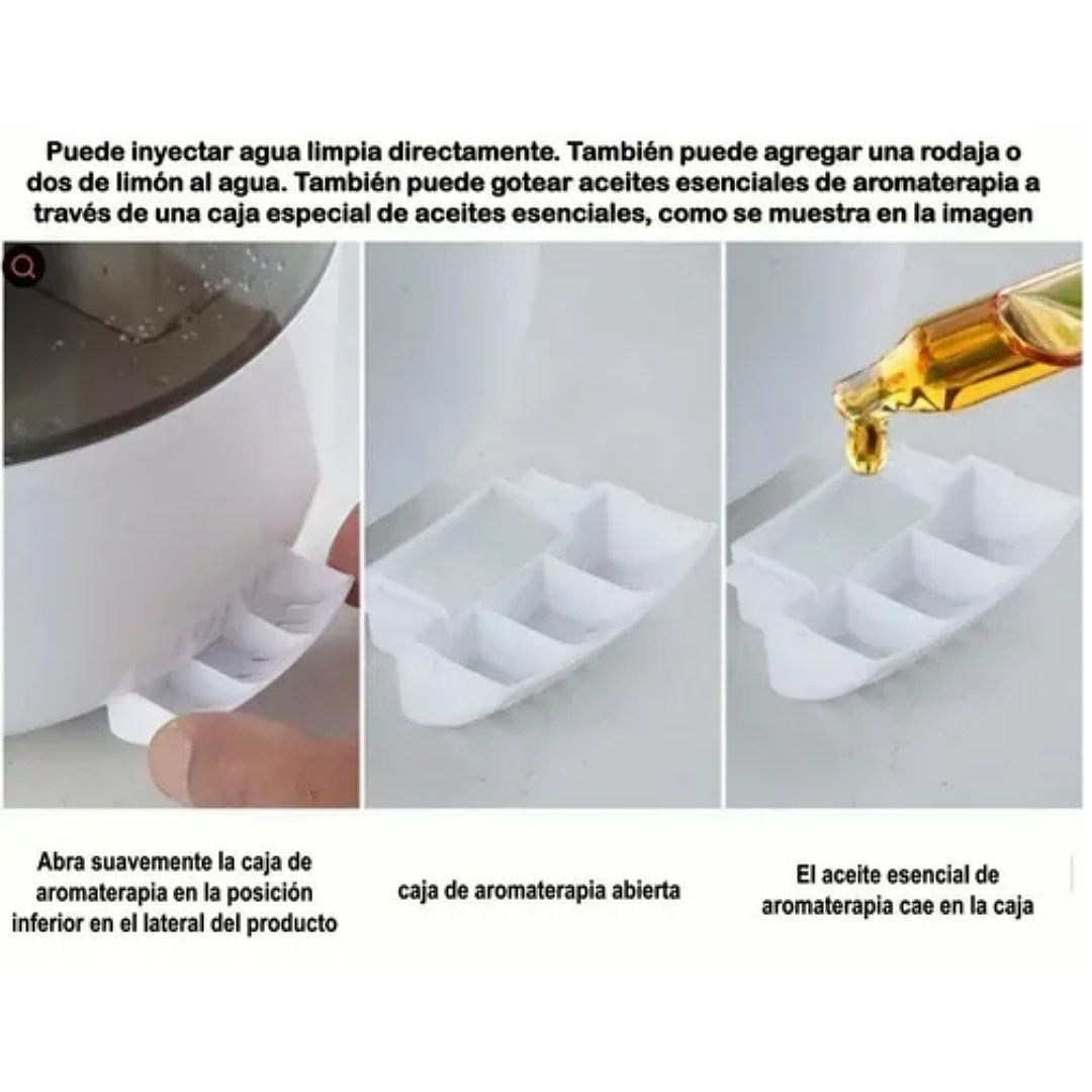 Humidificador Ultrasónico Difusor D/niebla Fría P/bebé 2.5l