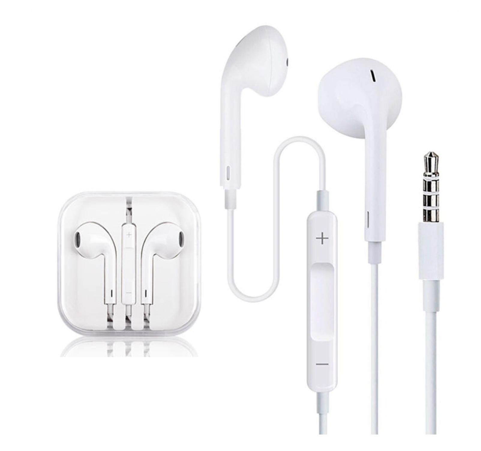 Audífonos alámbricos manos libres 3.5mm control de volumen calidad de audio material resistente diseño ergonómico 031