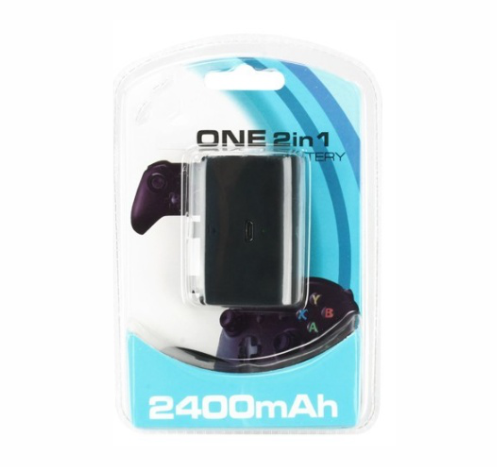 Batería recargable Xbox one Carga y juega compatible con xbox one 2400 mha