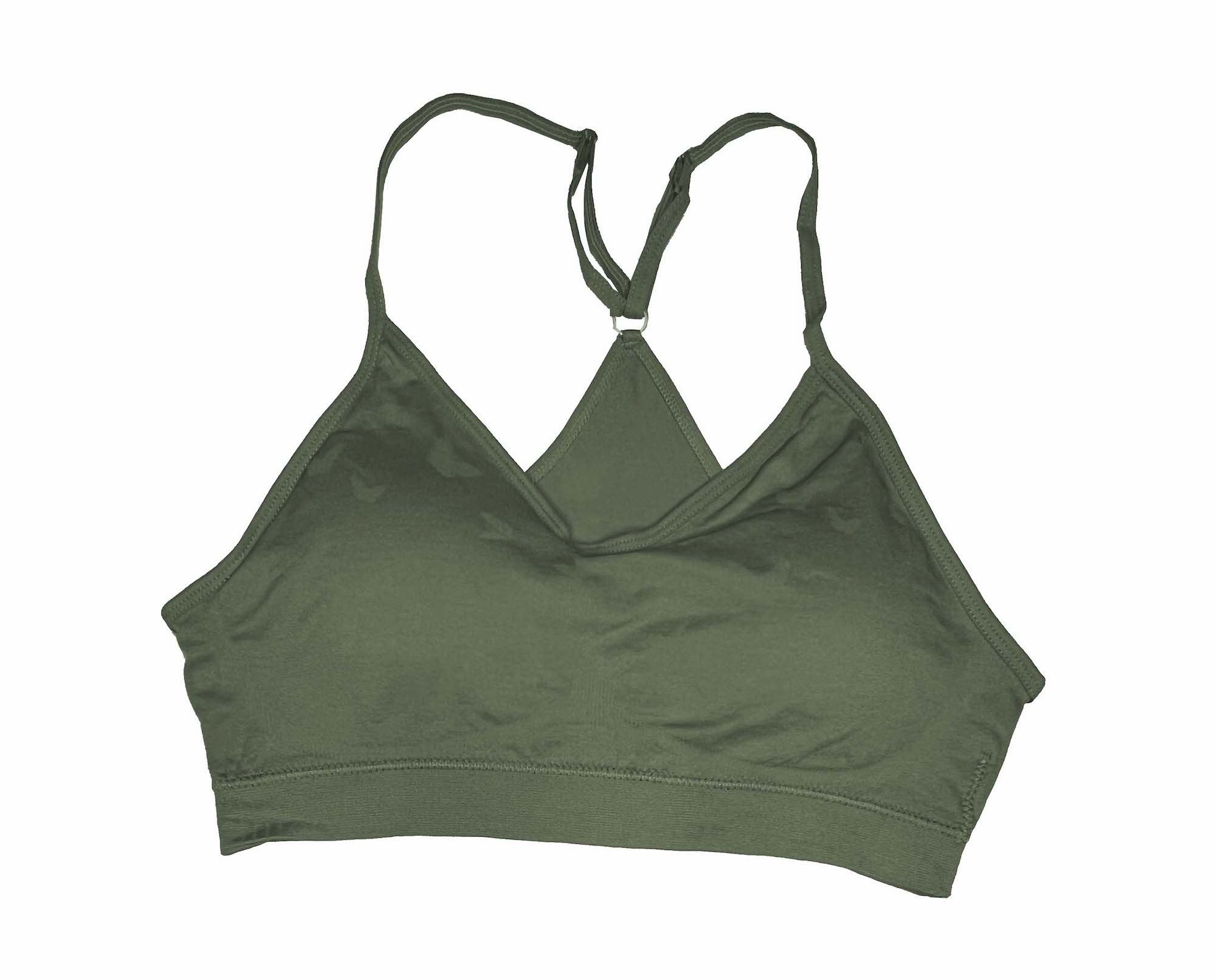 Pack 6 Brasier Top Deportivo Licra Dama Con Esponja Tatys Fashion Pack Incluye 6 Diferentes Colores