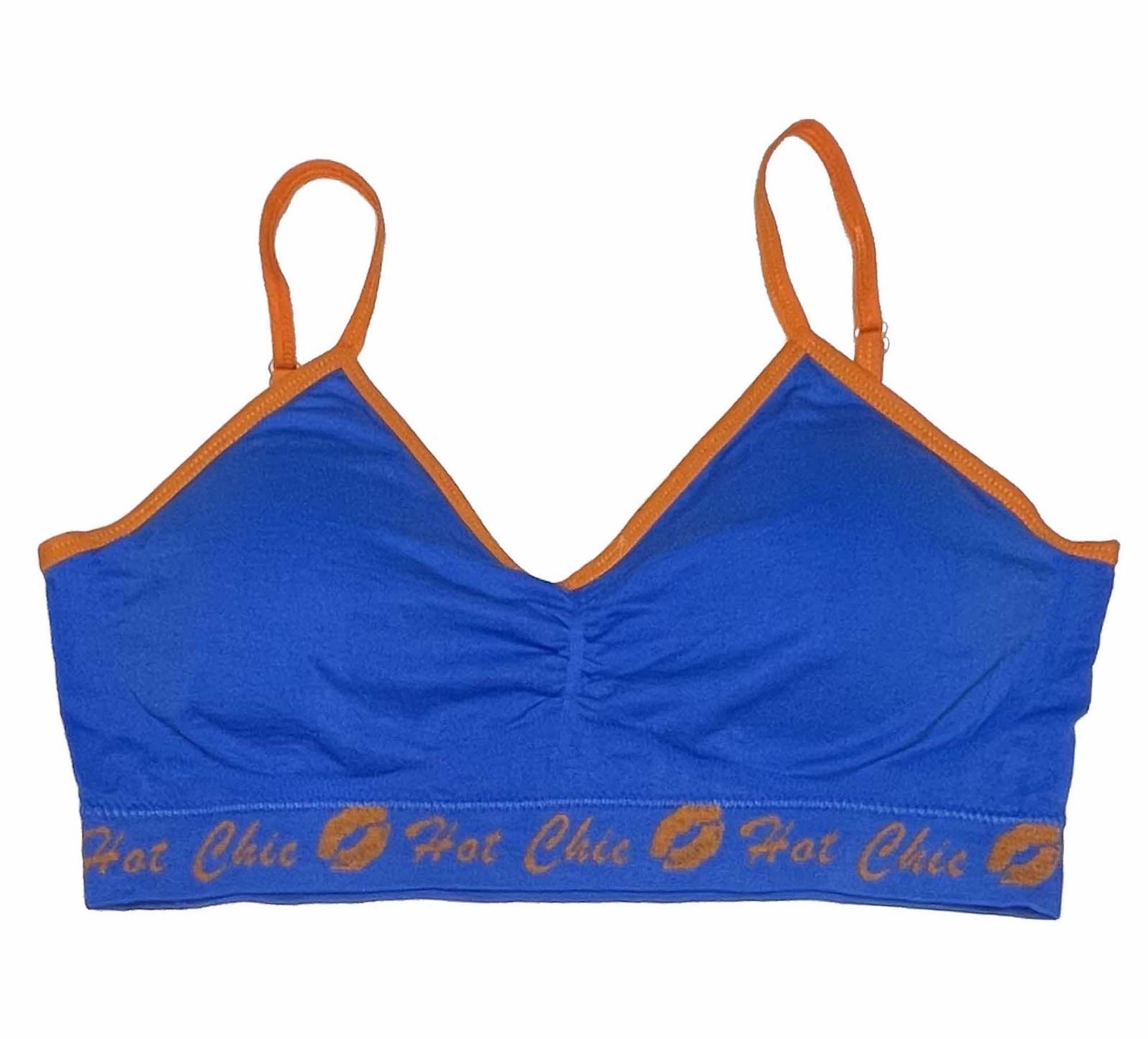 Pack de 6 Brasier Top Deportivo Licra Dama Con Esponja Tatys Fashion Pack Incluye 6 Diferentes Colores